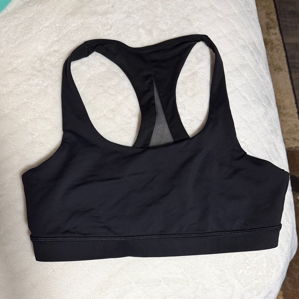 Black Invigorate Sports Bra